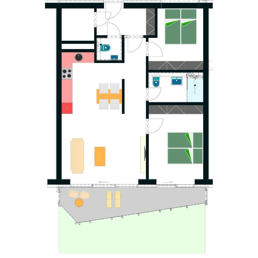 ליפנו נאד וויטאבו Jbx Resort Apartments Lipno מראה חיצוני תמונה